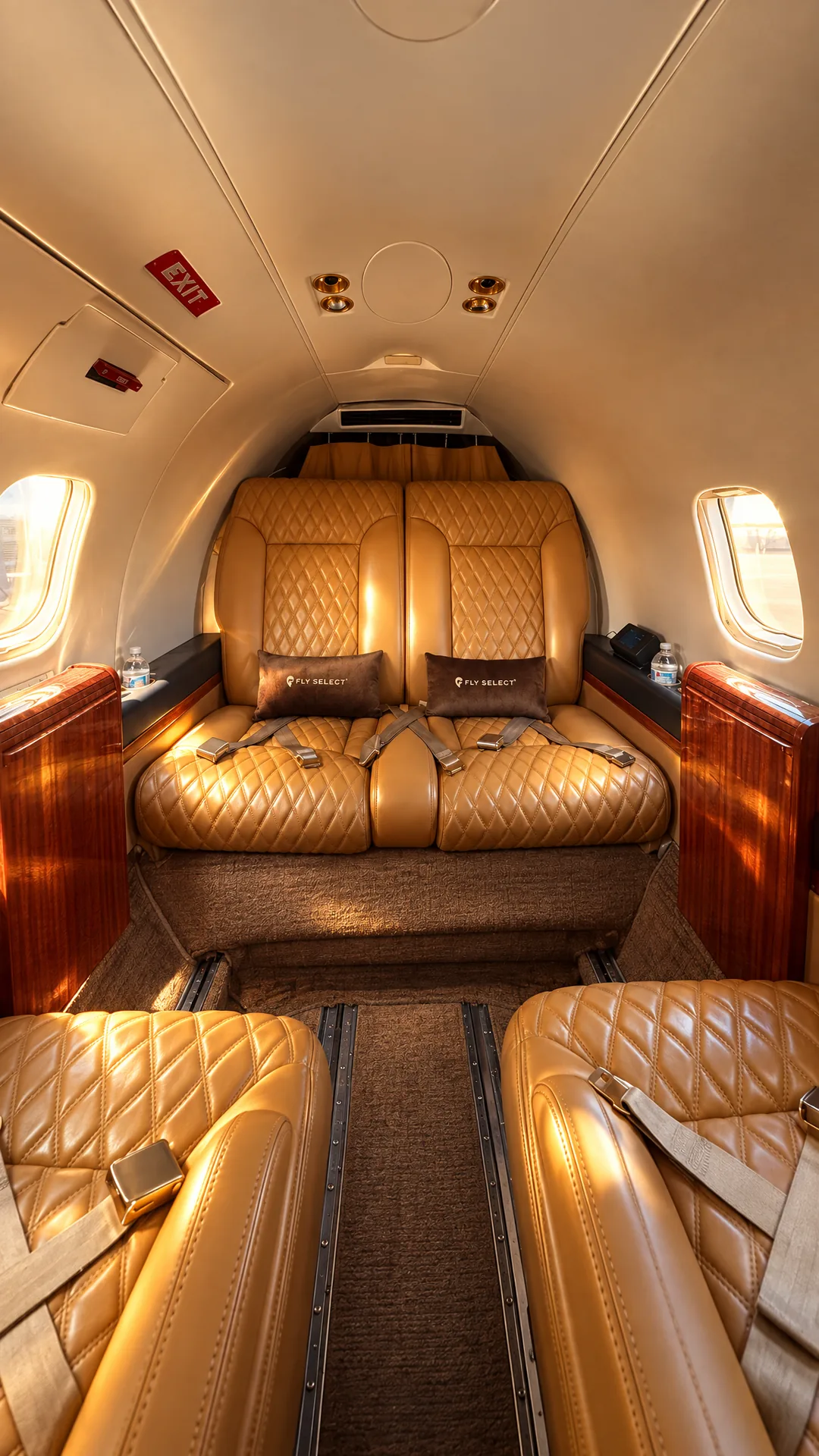 Interior de Learjet 31A