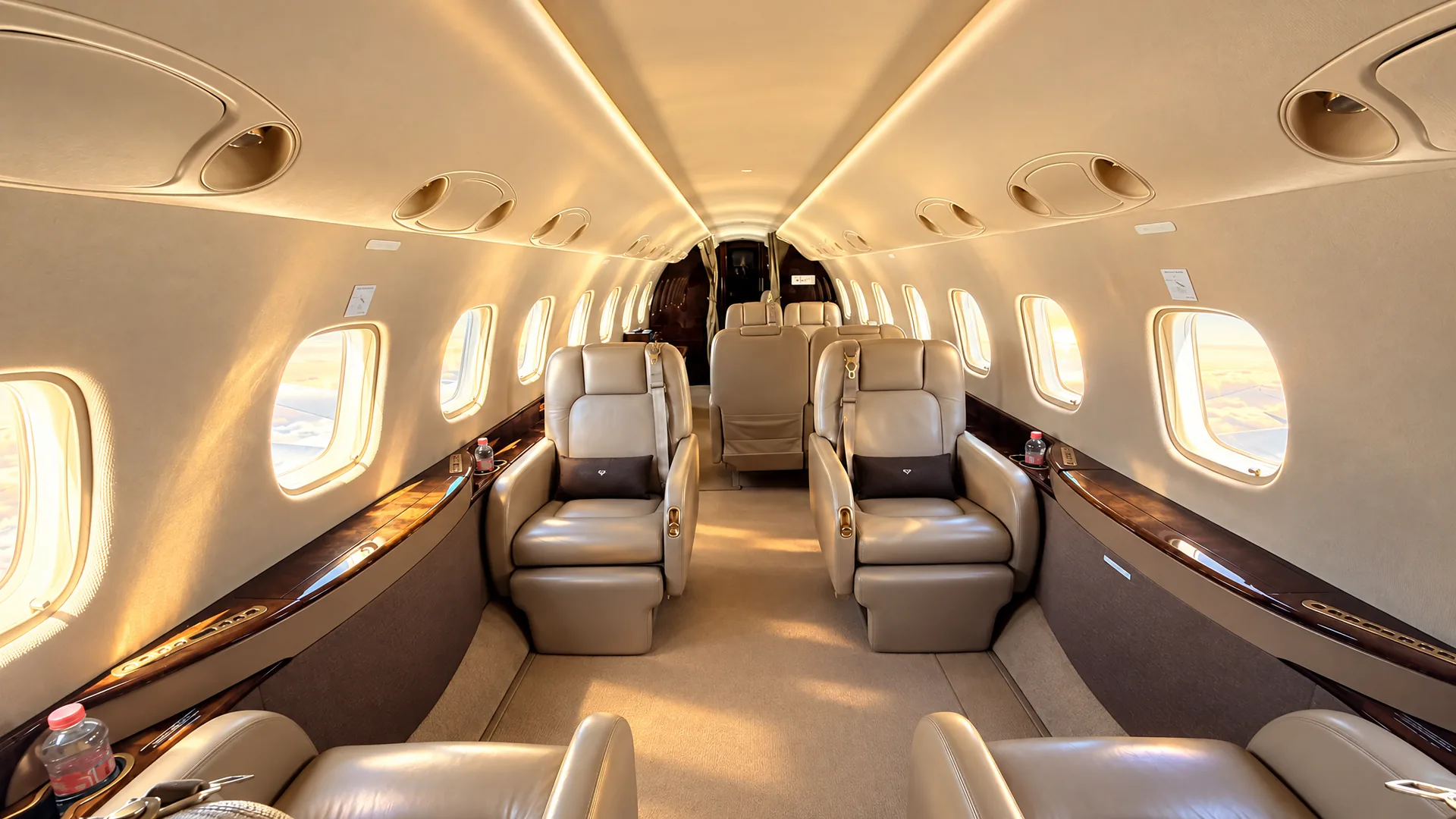 Interior de Citation C650